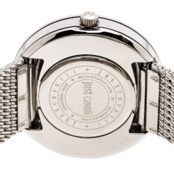 Pre Owned ساعة يد جست كافالي 7253532503 ستانلس ستيل فضية 34 مم