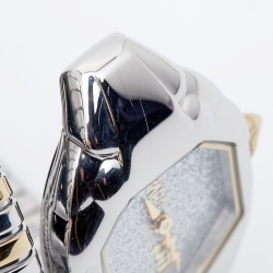 Just Cavalli Silver Two Tone Stainless Steel Glam Chic JC1L115M0045 Women's Wristwatch 22 mm