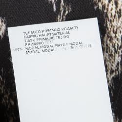 Pre Owned Just Cavalli Multicolor Printed Short Sleeve Top S