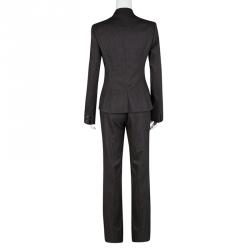 Pre Owned Just Cavalli Metallic Brown Pant Suit M