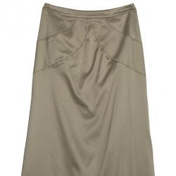 Pre Owned Just Cavalli Fishtail Satin Maxi Skirt M