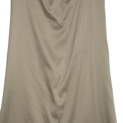 Pre Owned Just Cavalli Fishtail Satin Maxi Skirt M