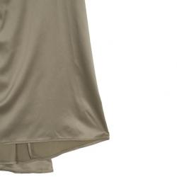 Pre Owned Just Cavalli Fishtail Satin Maxi Skirt M