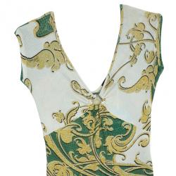 مملوكة مسبقًا Just Cavalli Abstract Print Dress M