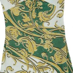 مملوكة مسبقًا Just Cavalli Abstract Print Dress M