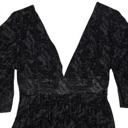 Pre Owned Just Cavalli Short Printed Dress M