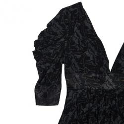 Pre Owned Just Cavalli Short Printed Dress M