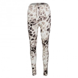 Pre Owned Just Cavalli Animal Print Stretch Jersey Leggings M