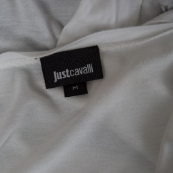 Pre Owned Just Cavalli Multicolor Printed Short Sleeve Top M