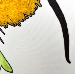 Pre Owned Just Cavalli White Floral Print Jersey Cutout Detail Maxi Dress S