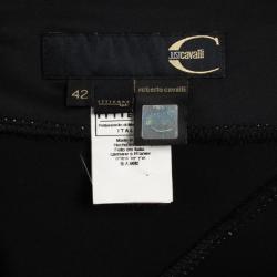 Pre Owned Just Cavalli Black Skirt M