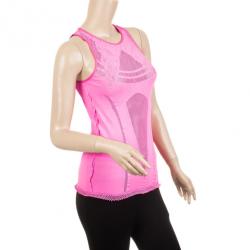 Pre Owned Just Cavalli Pink Perforated Top