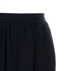 Pre Owned Just Cavalli Black Chiffon Maxi Skirt S