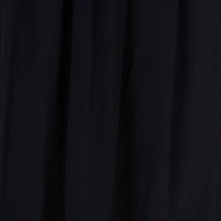 Pre Owned Just Cavalli Black Chiffon Maxi Skirt S