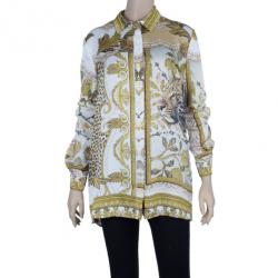 مملوكة مسبقًا Just Cavalli Printed Shirt M