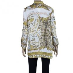 مملوكة مسبقًا Just Cavalli Printed Shirt M