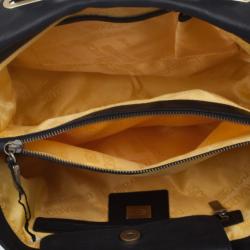 Just Cavalli Black Medium Leather Bag