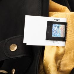 Just Cavalli Black Medium Leather Bag