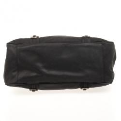 Just Cavalli Black Medium Leather Bag