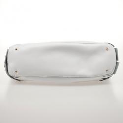 Just Cavalli White Calipso Large Shoulder Hobo