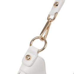 Just Cavalli White Calipso Large Shoulder Hobo