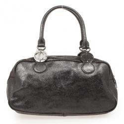 Just Cavalli Grey Medium Leather Bag