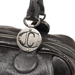 Just Cavalli Grey Medium Leather Bag