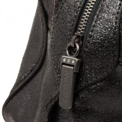 Just Cavalli Grey Medium Leather Bag