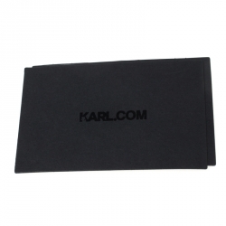 Karl Lagerfeld Black Leather K Klassik Tote