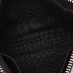Karl Lagerfeld Black/Iridescent PVC and Leather Kalifornia 2 in 1 Bag