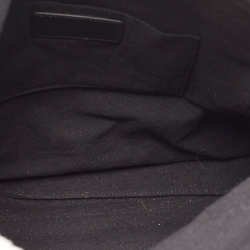 Pre Owned Karl Lagerfeld x Amber Valletta Light Beige Quilted Canvas K/Kushion Bag