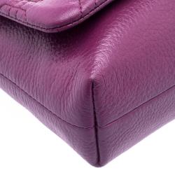 Pre Owned Kate Spade Purple Quilted Leather Astor Court Cynthia Shoulder Bag