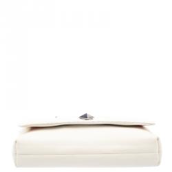 Pre Owned Kate Spade Cream Quilted Leather Astor Court Cynthia Shoulder Bag