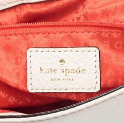 Pre Owned Kate Spade Cream Quilted Leather Astor Court Cynthia Shoulder Bag