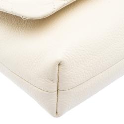 Pre Owned Kate Spade Cream Quilted Leather Astor Court Cynthia Shoulder Bag