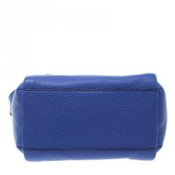 Pre Owned Kate Spade Blue Leather Mini Brandy Crossbody Bag