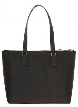 Pre Owned Kate Spade Black Leather Cameron Street Lucie Tote