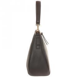 Pre Owned Kate Spade Black Leather Small Jackson Street Mylie Hobo