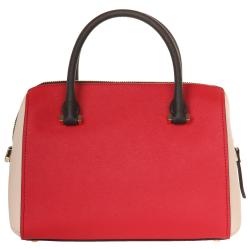 Pre Owned Kate Spade Tricolor Leather Cameron Street Lane Satchel Bag