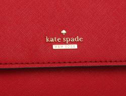 Pre Owned Kate Spade Red Leather Small Cameron Street Byrdie Crossbody Bag