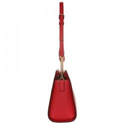 Pre Owned Kate Spade Red Leather Cameron Street Danna Crossbody Bag