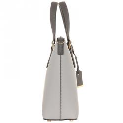 Pre Owned Kate Spade Bicolor Leather Cameron Street Lucie Tote