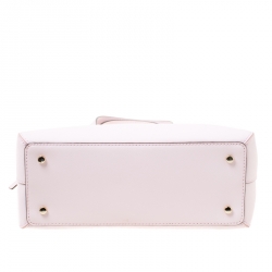 Pre Owned Kate Spade Blush Pink Leather Cedar Street Maise Satchel