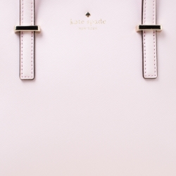 Pre Owned Kate Spade Blush Pink Leather Cedar Street Maise Satchel