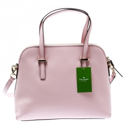 Kate Spade Pink Leather Cedar Street Maise Top Handle Bag