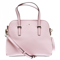 Kate Spade Pink Leather Cedar Street Maise Top Handle Bag