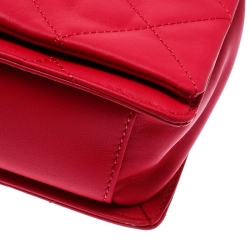 Kate Spade Hot Pink Quilted Leather Emerson Place Vivenna Shoulder Bag