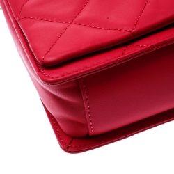 Kate Spade Hot Pink Quilted Leather Emerson Place Vivenna Shoulder Bag