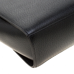 Pre Owned Kate Spade Black Leather Grand Street Hayden Crossbody Bag