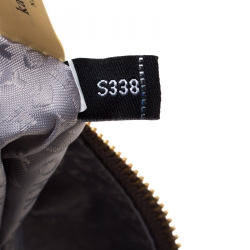 Pre Owned Kate Spade Grey Leather Madelyne Larchmont Avenue Crossbody Bag